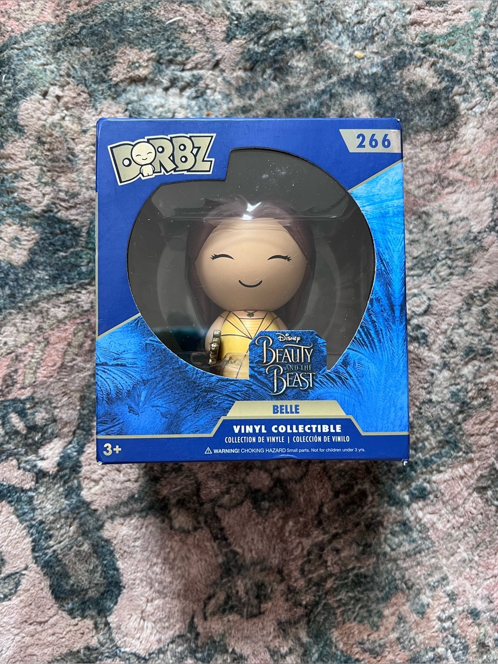 Disney Belle Dorbz Vinyl Collectible - Blue and Yellow